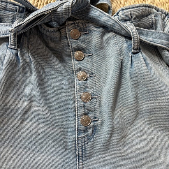 American Eagle Tie Front Jean Shorts BUNDLE 3 FOR $30 - Picture 5 of 6